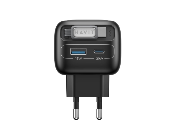 Havit Uc251 Eu, Indendørs, 20 V, 0,7 M, Sort