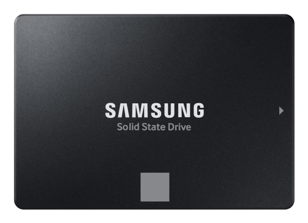 Samsung 870 EVO, 8 TB, 2,5, 560 MB/sek, 6 Gbit/sek.