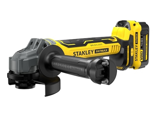 Stanley SFMCG700M2K-QW, 8000 rpm, 12,5 cm, Batteri, 4 At, 2 kg, Børsteløs motor