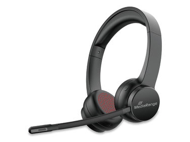 Mediarange Mros307, Kabellos, Anrufe/Musik, 20 - 20000 Hz, 150 G, Kopfhörer, Schwarz