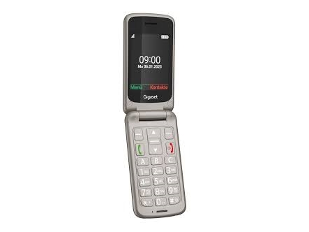 Gigaset GL595 Dual Sim Silver | Tele & GPS - Fast & IP telefoner - IP telefoner | GameStuff