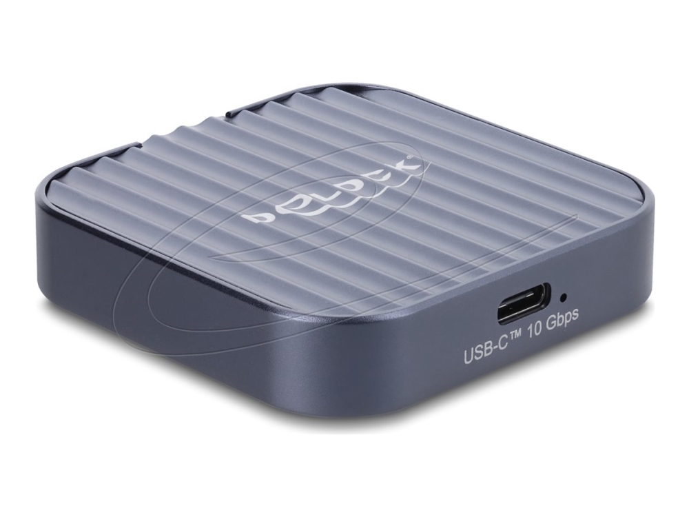 Delock Magnetisk Kabinet Usb Type-C 10 Gbps Til 1 X M.2 Nvme Eller Sata Ssd (42032)