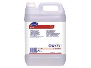 Kalkfjerner Stærkt Surt Acid 5Ltr Med Parfume Uden Farve Klar Til Kalk/Rust,5 Ltr/Dnk