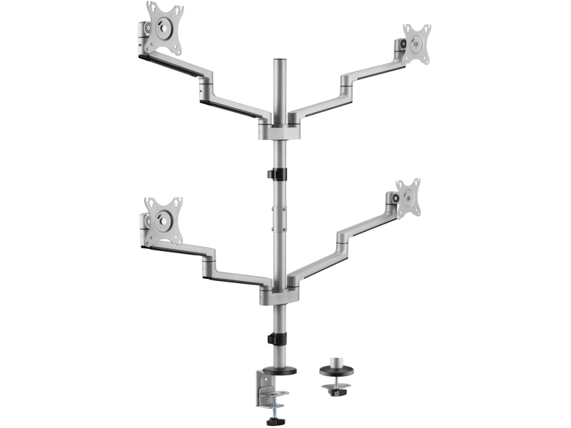 Monitorfäste Quad 17-32 Aluminium
