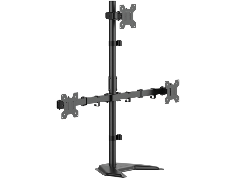 Monitorfäste/Fot Trippel 17-32 376Mm Svart