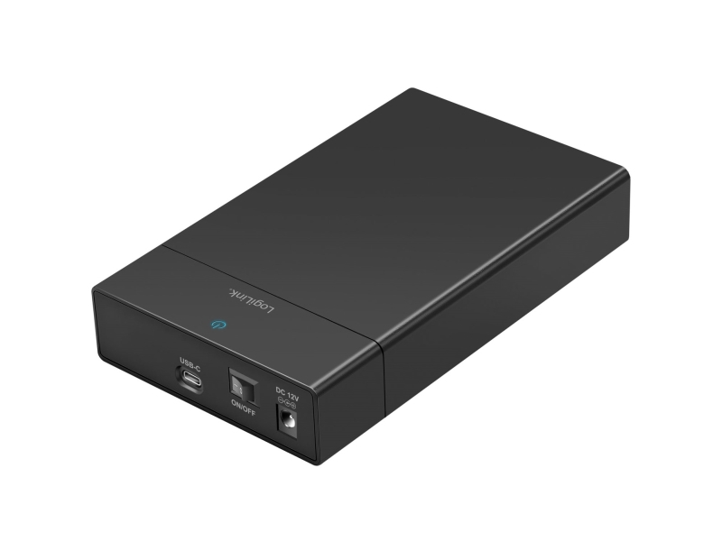 Hårddiskkabinett 2,5/3,5 SATA USB-C 5 Gbit/s Skruvfri design Svart | Datorkomponenter - Hårddisk & Lagring - Kabinett & docking | GameStuff