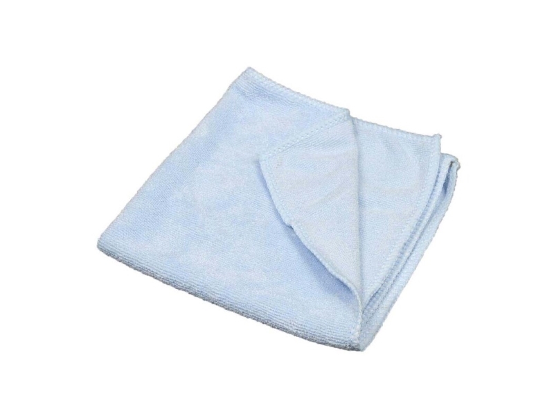 Microfiberklude 40x40cm blå Prof kvalitet. pk á 10 stk