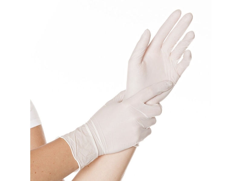 Nitrilhandsker Safe Light S hvid pudderfri 100 stk./pak