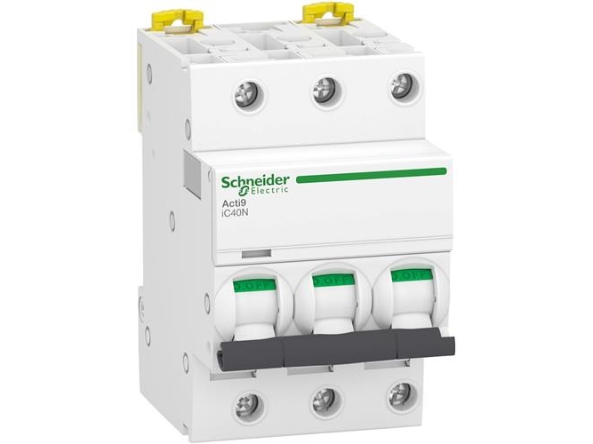 Strömbrytare iC40N C 3P, 25A, 6/10kA | EL Artiklar - Elcentral - Automatsäkringar | GameStuff