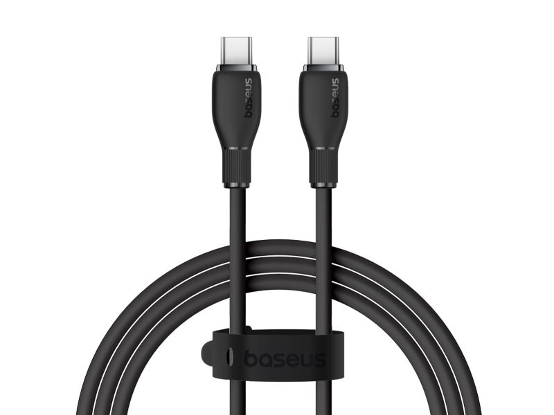 Baseus P10355702111-00, 1,2 M, Usb C, Usb C, Usb 2.0, 0,48 Gbit/Sek, Sort