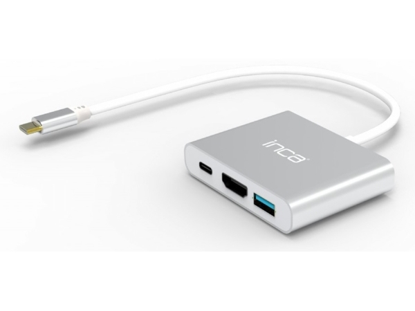 Inca Itpc-04T, Usb Typ-C, Hdmi, Thunderbolt 3, Usb 3.2 Gen 1 (3.1 Gen 1) Type-A, 5000 Mbit/S, 30 Hz, 2160P, 3840 X 2160 Pixel