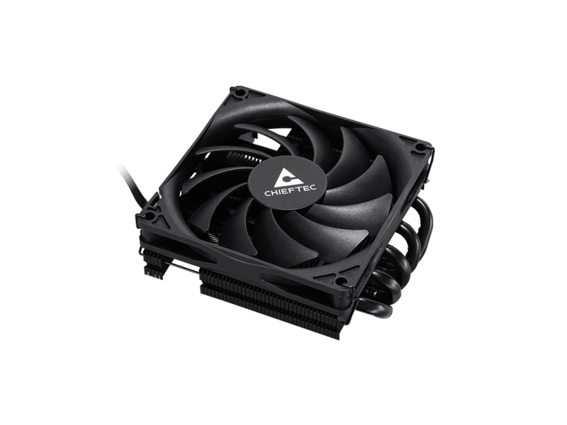 Chieftec CAC-S92PWM-LP45, Luftkylare, 9,2 cm, Svart | Datorkomponenter - Kylning & moddning - Chassi fläktar | GameStuff
