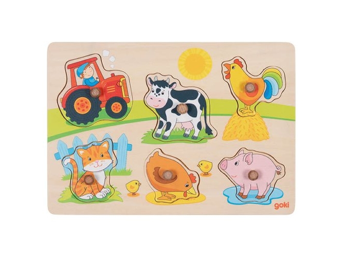 Goki 57309, 6 Stück(E), Tiere, 1 Jahr(E)