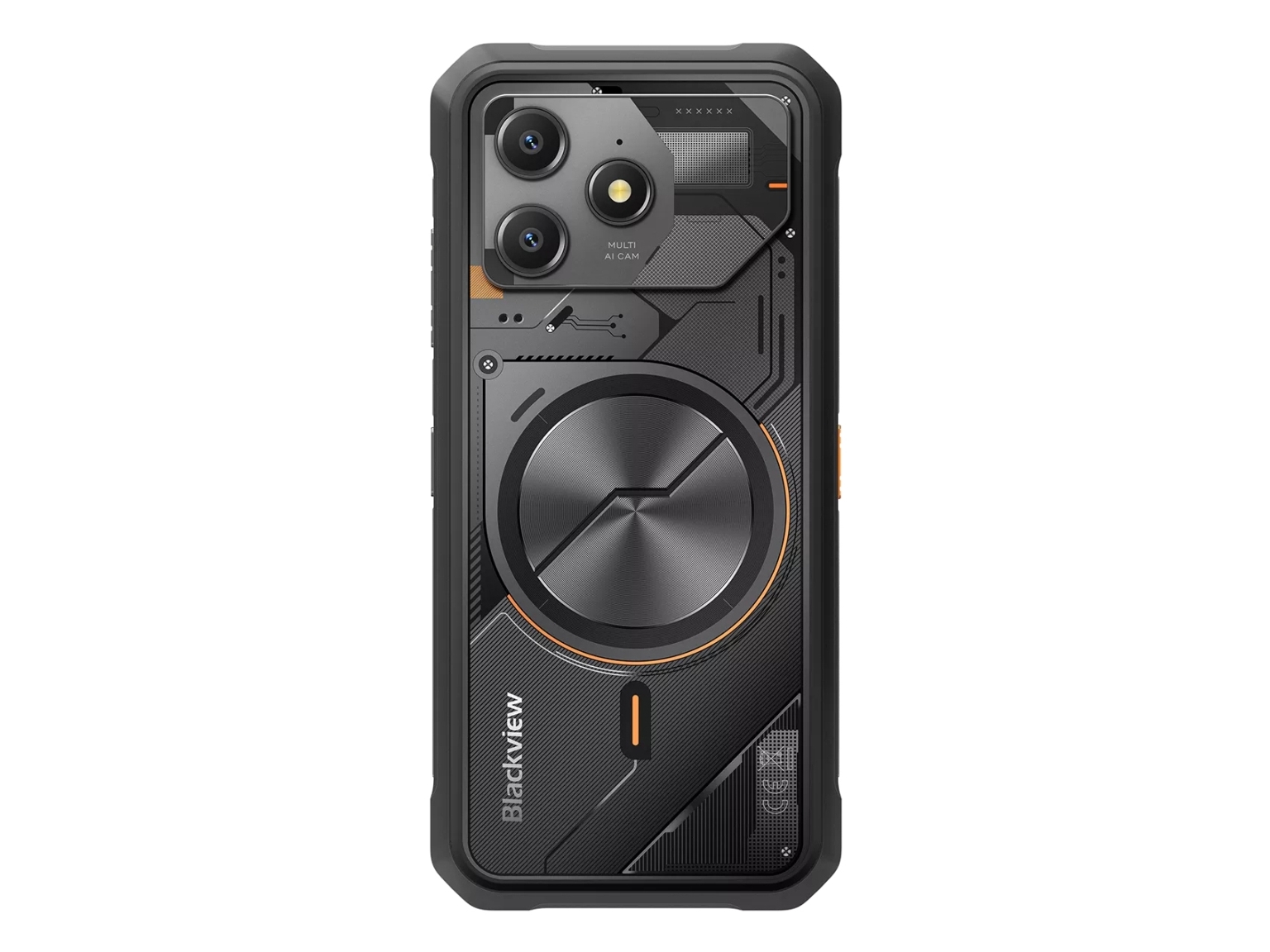 Blackview Fort100, 16,7 Cm (6.56"), 8 Gb, 128 Gb, 16 Mp, Android 16.0, Sort
