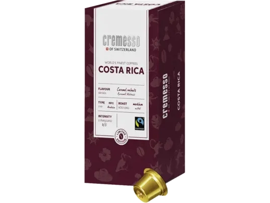 Cremesso World ́S Finest Coffees Costa Rica, Kaffekapsel, Cappuccino, Espresso, Cremesso, 85 Mm, 60 Mm, 68 Mm
