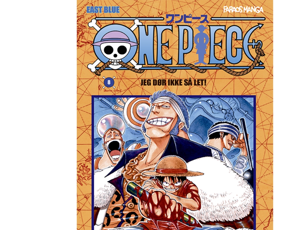 One Piece 8 (Sampakke: Kolli A 4 Stk.) | Eiichiro Oda