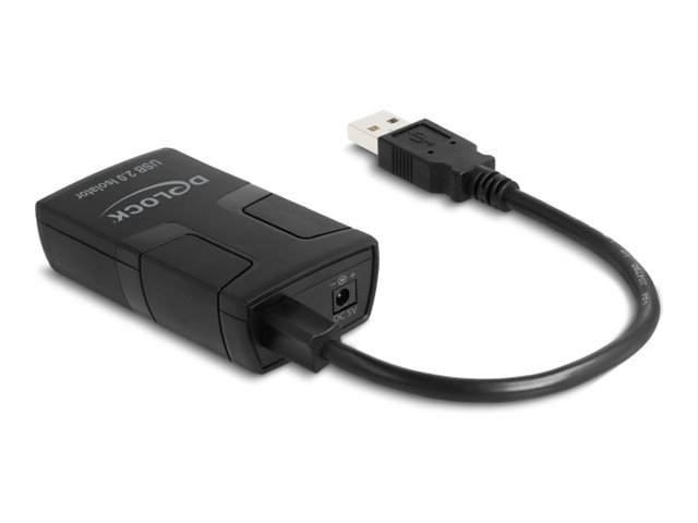 Delock 64225 Serieller Konverter/Repeater/Isolator Usb 2.0 Schwarz
