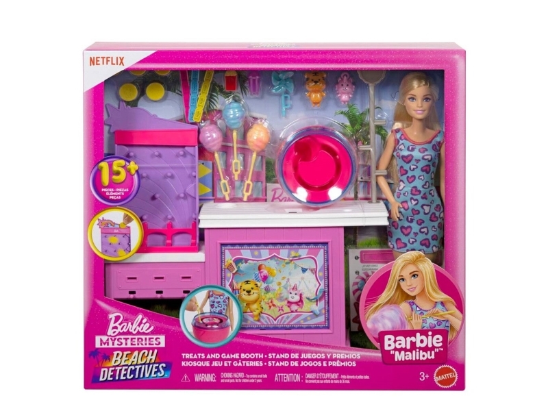 Barbie Mysteries Cotton Candy & Games Playset