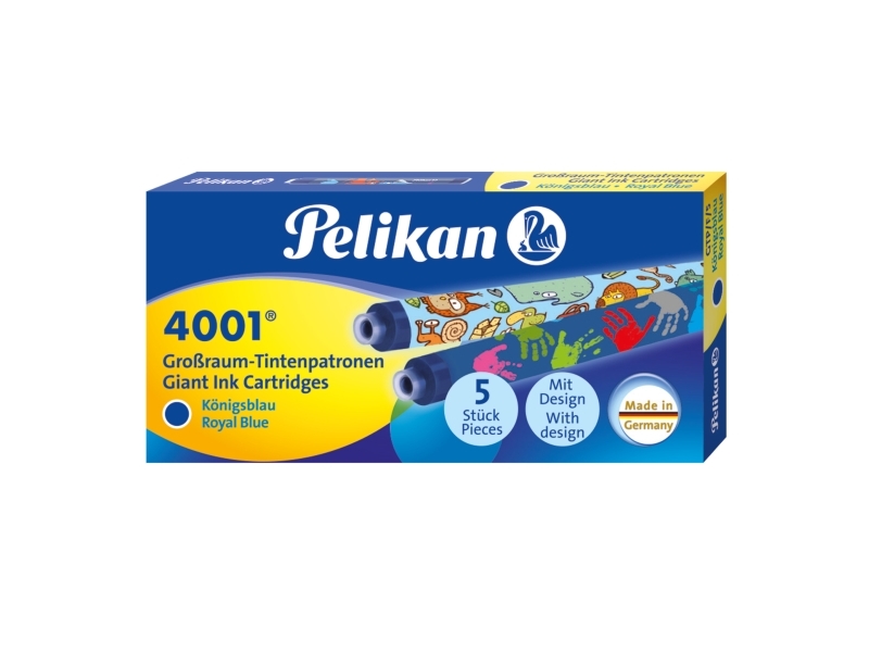 Pelikan 338236, Blå, Blå, Æske, 5 Stk