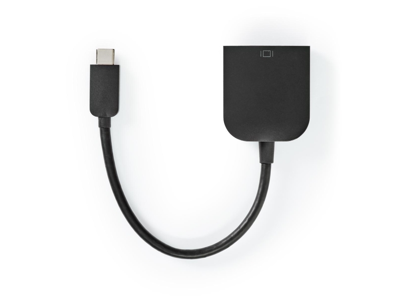 Nedis Ccgp64852bk02, 3.2 Gen 1 (3.1 Gen 1), Usb Type-C, Vga (D-Sub) Udgang, 1920 X 1200 Pixel