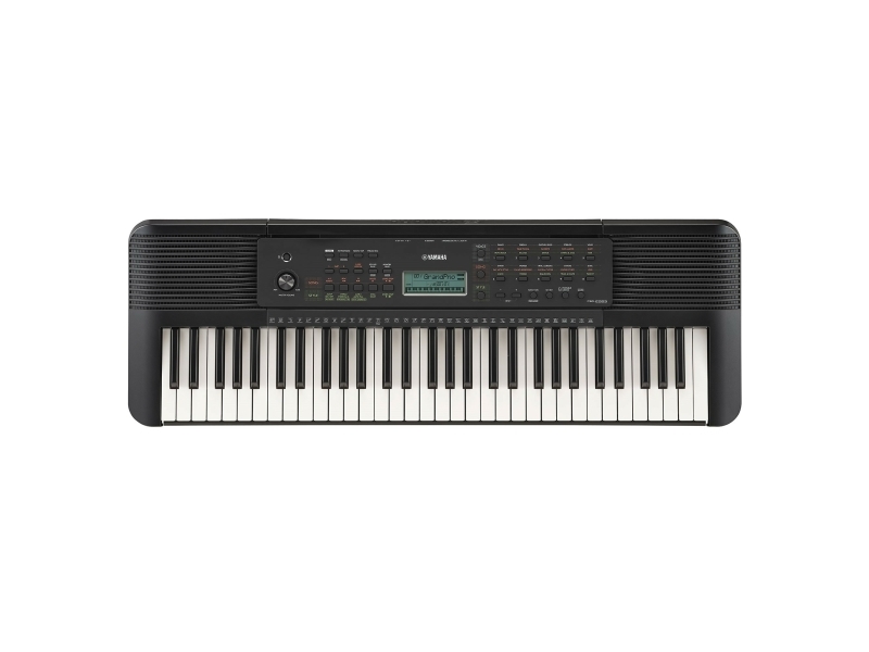 Yamaha Psr-E283, 61 Taster, Knapper, Dreje, Hvid, Sort, 940 Mm, 317 Mm