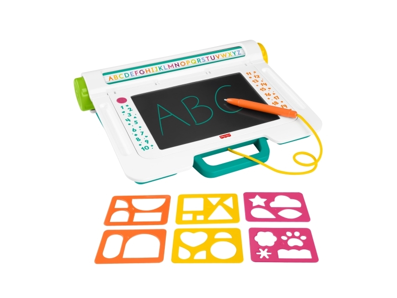 Fisher-Price Learn and Doodle-skrivebord, 3 År, Batterier påkrævet, LR44, Plast, Flerfarvet