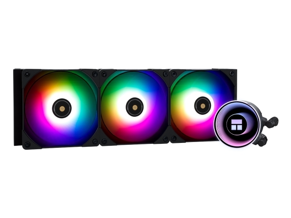 Thermalright Frozen Notte 360 Argb V2, All-In-One-Flüssigkeitskühler, 12 Cm, 2000 Rpm, Schwarz