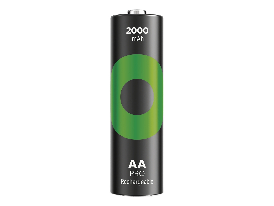Gp Batteries Akumuliatorius - Gp Recyko+ Pro R6 2000Mah Įkraunamų Akumuliatorių 4 Pakas