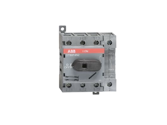 ABB Front betjent lastafbryder 80A 4 polet for bund eller DIN-skinnemontage
