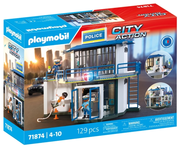 Playmobil 71874 - Police Station With Investigation Room - City Action
