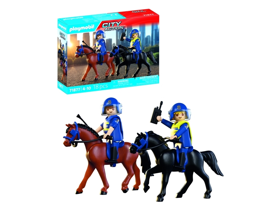 Playmobil 71877 - Police Squadron - City Action - Politi Legesæt
