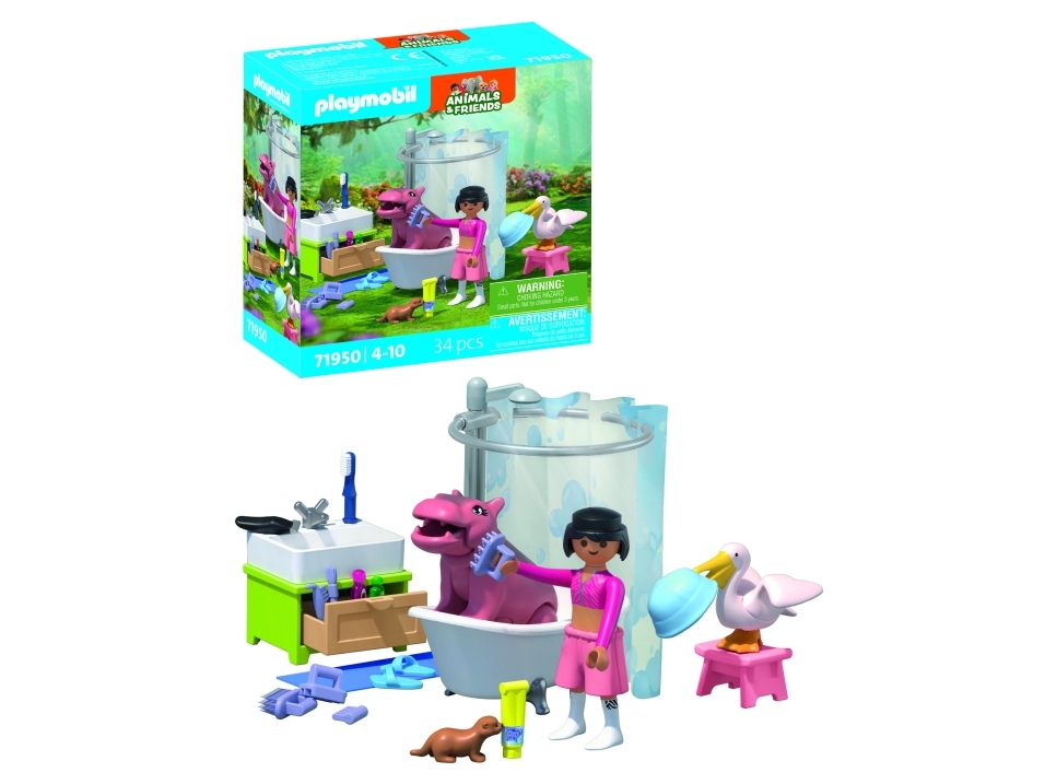 Playmobil 71950 - Animal Bathtime - Animals & Friends - Flodhest