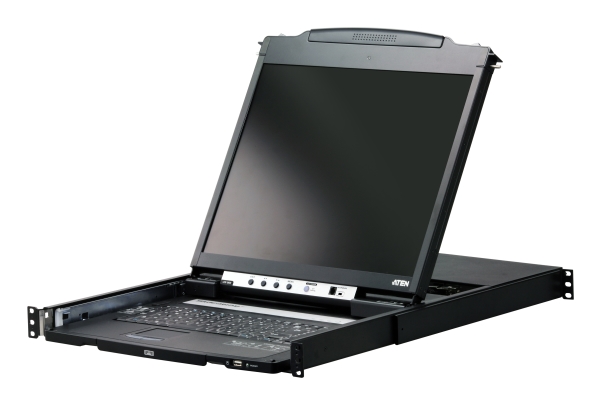 Kvm-Konsole Aten Cl5800n, 48 Cm Lcd-Display, Vga, Ps/2-Usb, Peripherieanschluss, Ch