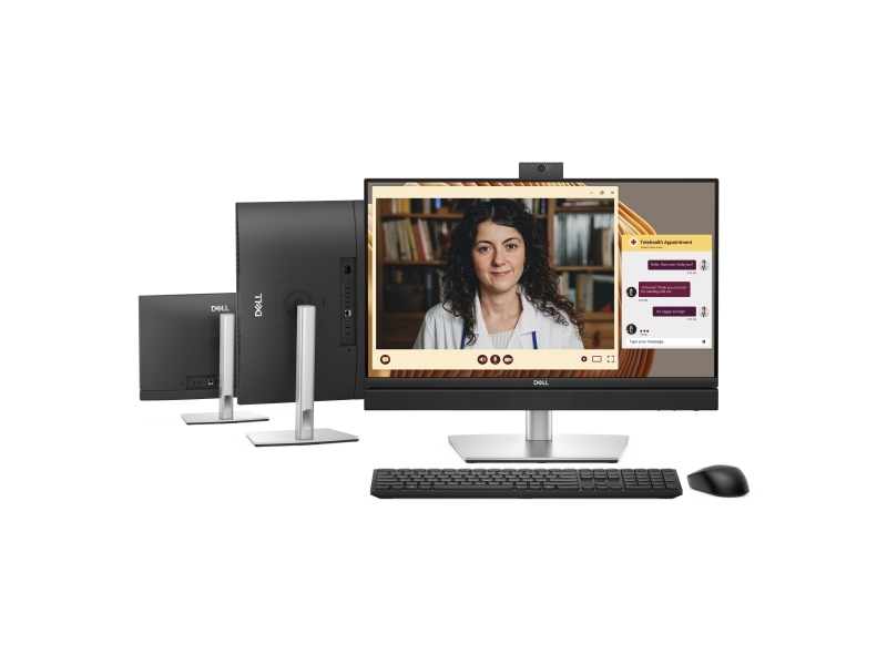Älykello DELL AiO Pro 24 all-in-one-tietokone QC24251/TPM/i5-14500T/16GB/512SSD/Untethered/Integrated/130W/WLAN/Kb&amp Mse/W11 Pro/3Y PS NBD