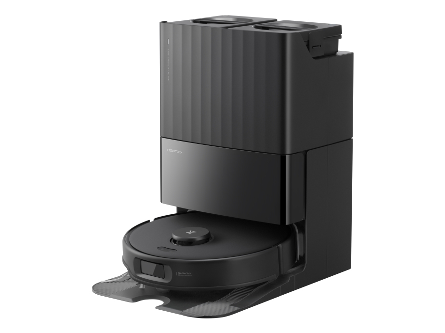 Roborock Qrevo Edge 5V1 Støvsuger Robotstyret Sort