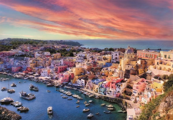 Puzzle Hqc Malerische Insel Procida, 1500 Teile