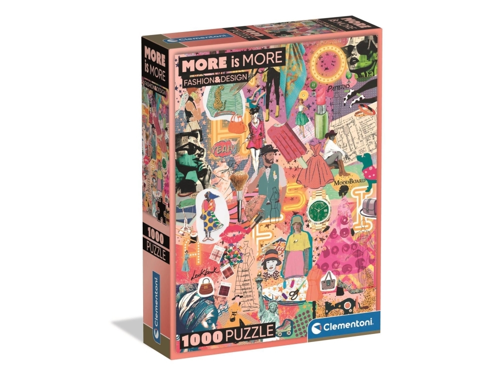 Clementoni Puzzle Kompakt Mode &Amp Design 1000 Elemente (37071)