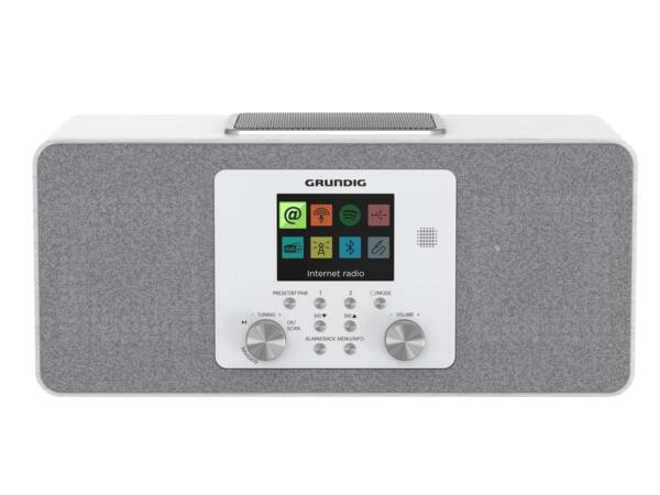 Grundig DTR 6100 2.1 DAB, Bärbar, Analog och digital, DAB, DAB+, FM, 28 W, TFT, 7,11 cm (2.8) | TV, Ljud & Bild - Stereo - Radio (DAB och FM) | GameStuff