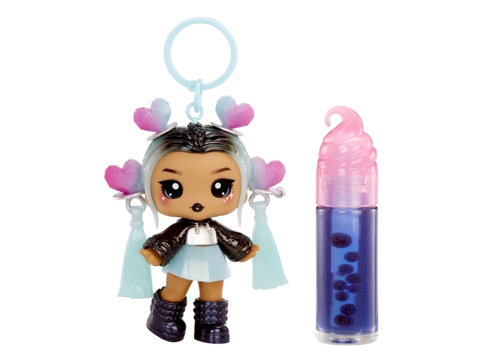 MGA Entertainment Yummiland Lip Gloss Doll Sour Sweeties - Nina Heartpop, Minidukke, Pige, 4 År, Dreng/Pige, Flerfarvet