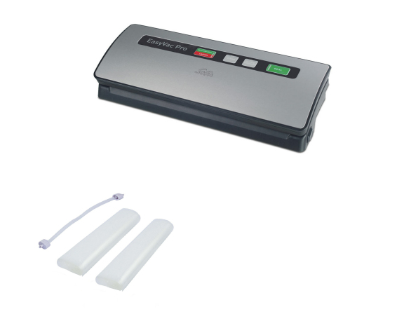 Solis EasyVac Pro Metal 569, Sølv, 800 mbar, Metal, 30 cm, 120 W, 220 - 240 V