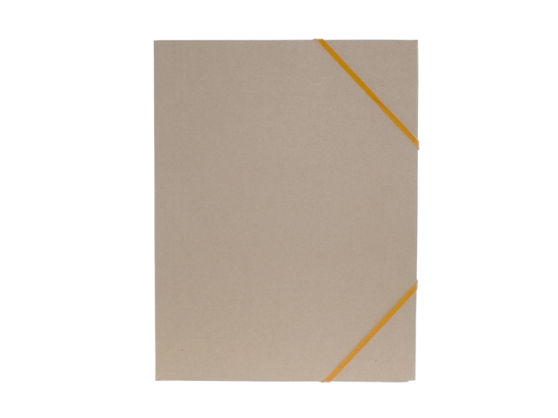 Elastikmappe Pap Natur Orange