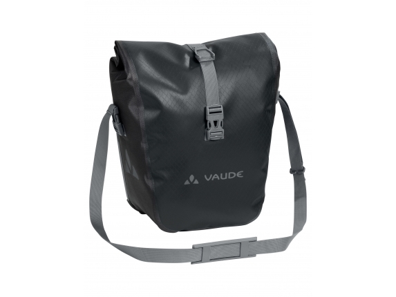 VAUDE Aqua Front, Front, Cykeltaske, Polyamid, Polyester, Termoplastisk polyurethan (TPU), Sort, 28 L, 300 mm