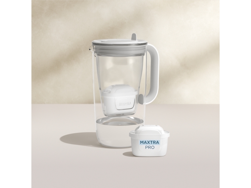 Brita Maxtra Pro, Vattenfilter kanna, 2,5 l, Vit | Köksutrustning - Vattenfiltrering - Vattenfiltreringskanna | GameStuff