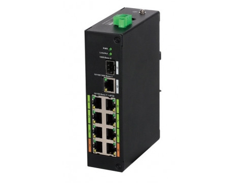 Dahua Technology Dh-Lr2110-8Et-120, L2, Fast Ethernet (10/100), Strøm Over Ethernet (Poe)