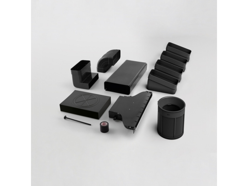 Elica KIT0199836, Emhætte, ekstraktorsæt, Sort, Elica, NikolaTesla Evo, 1 stk