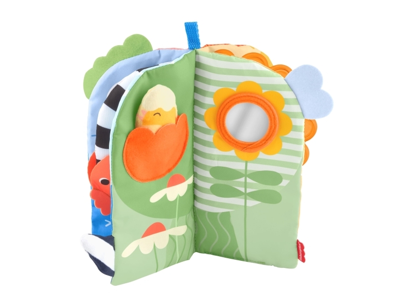 Fisher-Price Sensory Seasons Soft Book, Kangas, Muovi, Monivärinen