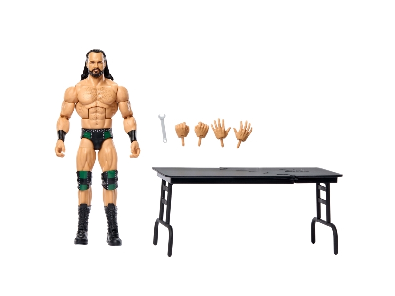 WWE Elite Drew McIntyre-actionfigur, serie nr 123, samlarobjekt på 15 cm med tillbehör, 8 År, Multifärg, Plast | Leksaker - Figurer & Dockor | GameStuff
