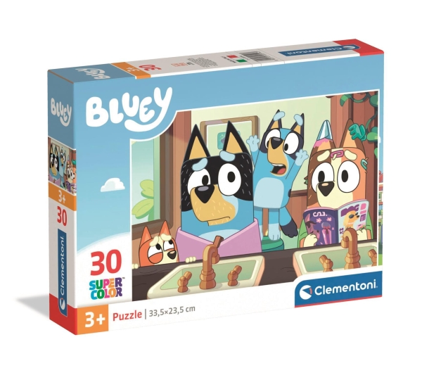 Clementoni Puslespil Bluey 2026, 30 Brikker
