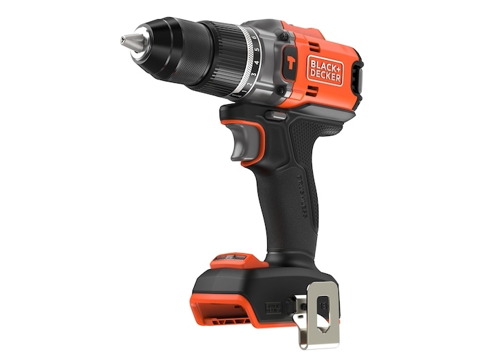 Black & Decker BLD683XN-XJ, Pistolgreb boremaskine, Børstefri, Sort, Orange, 1,3 cm, 1800 rpm, 3 cm