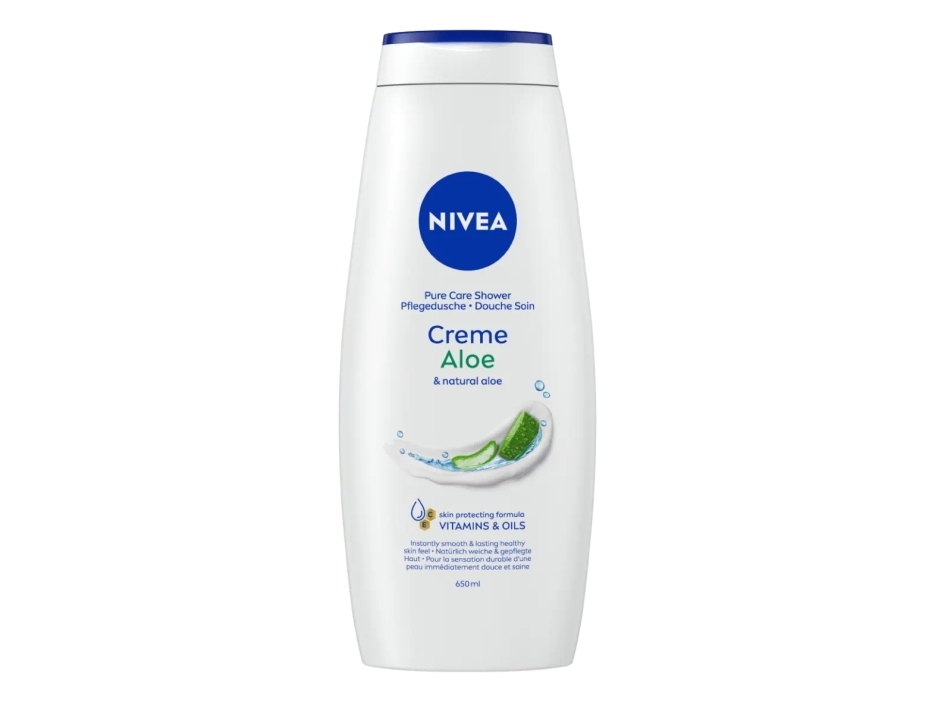 Nivea Creme Aloe Shower Gel 650 Ml